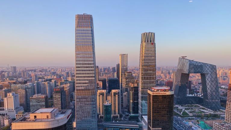 Skyline of Beijing. Photo by Li Yang.