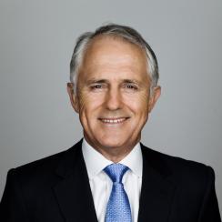 Photo portrait of Hon. Malcolm Turnbull